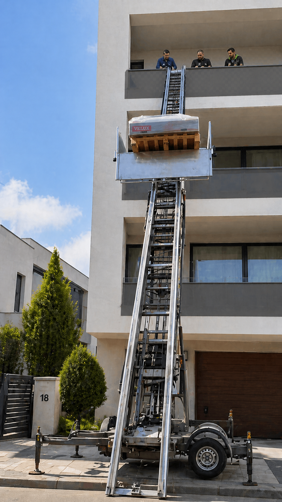lift emobil exterior Constanta