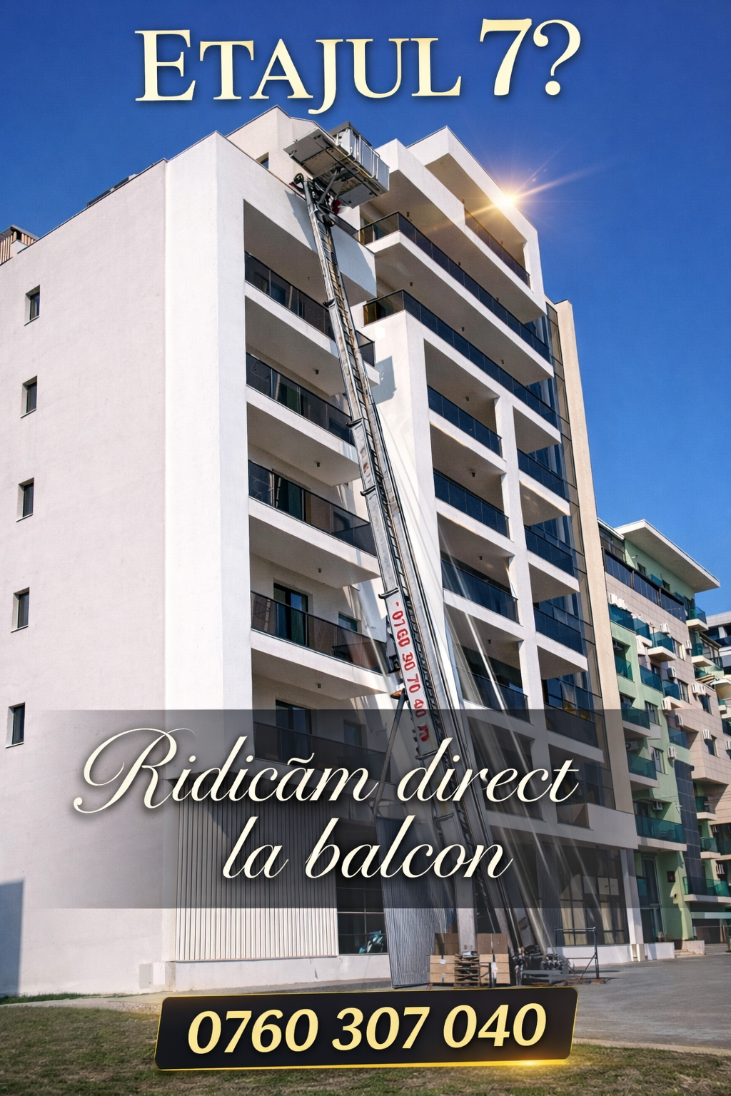 lift mobil exterior Constanta